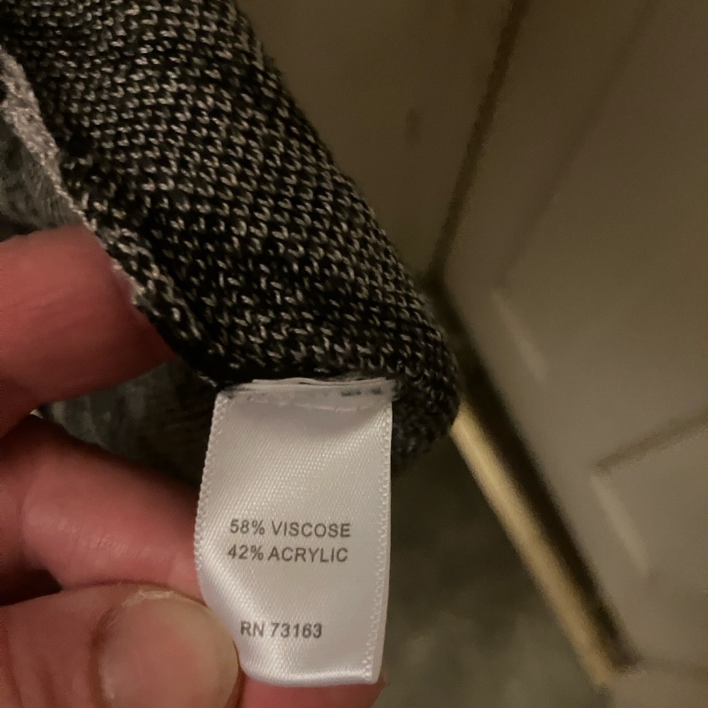 Chevron Pattern hooded Sweater/ duster/cardigan X… - image 6